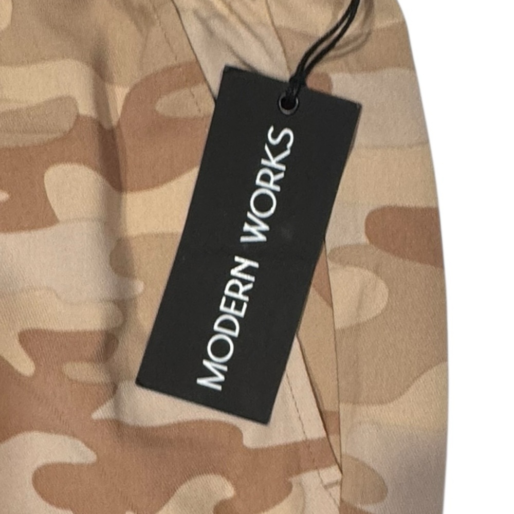 MODERN WORKS Camo Cargo Pockets Joggers Pants NWT XL - Picture 7 of 14